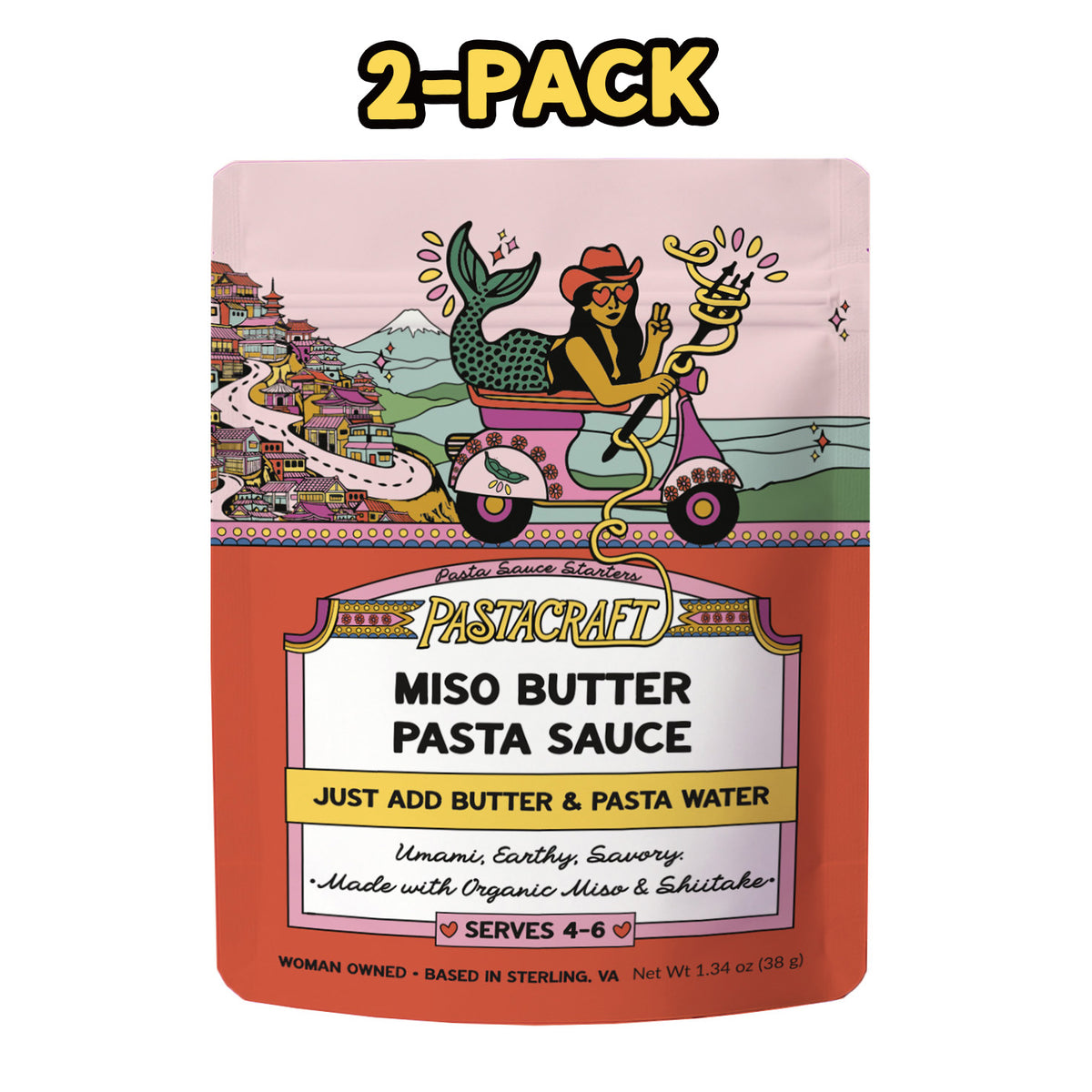 Miso Butter Pasta Sauce Starter 2-Pack