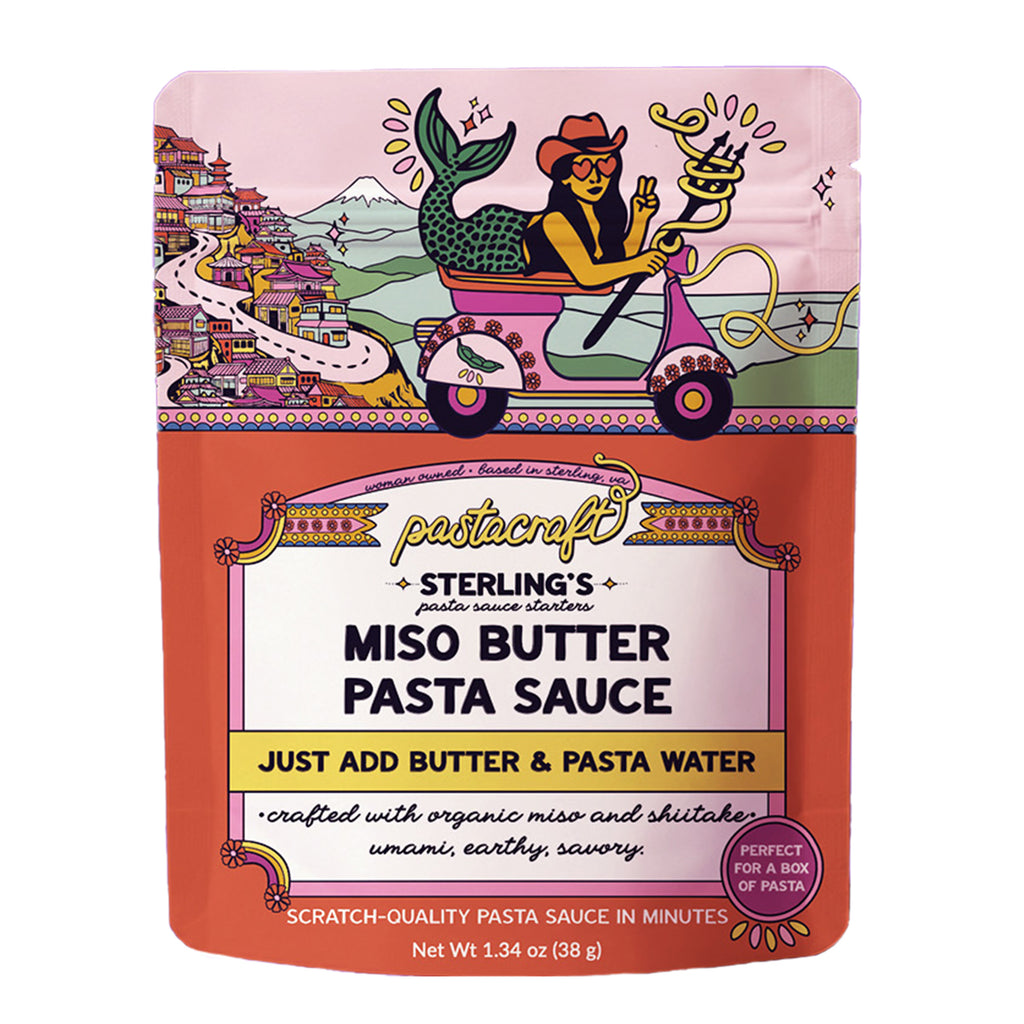 2 Pack- Organic Miso Butter Pasta Sauce Starter