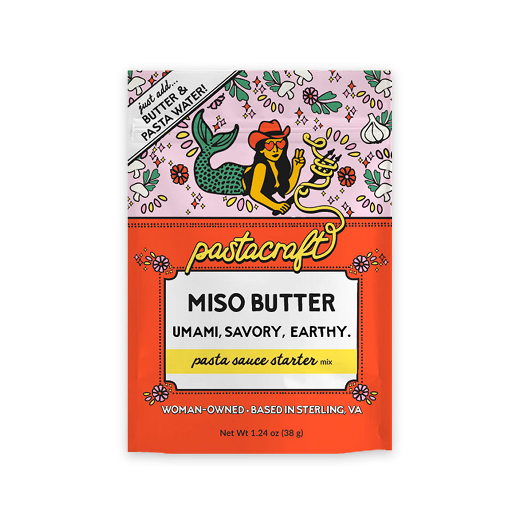 2 Pack- Organic Miso Butter Pasta Sauce Starter