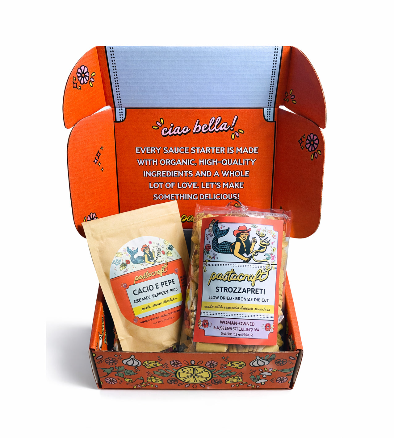 Gift Pasta Pack- Cacio E Pepe Pasta Sauce